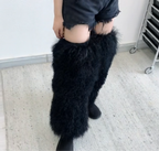 High fashion leg warmers